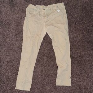 Galaxy By Harvic Tan Straight Leg Pants